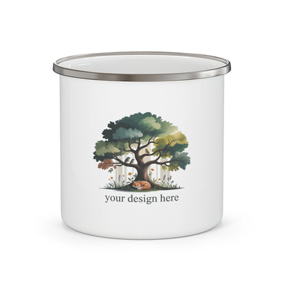 Adventure Enamel Camping Mug