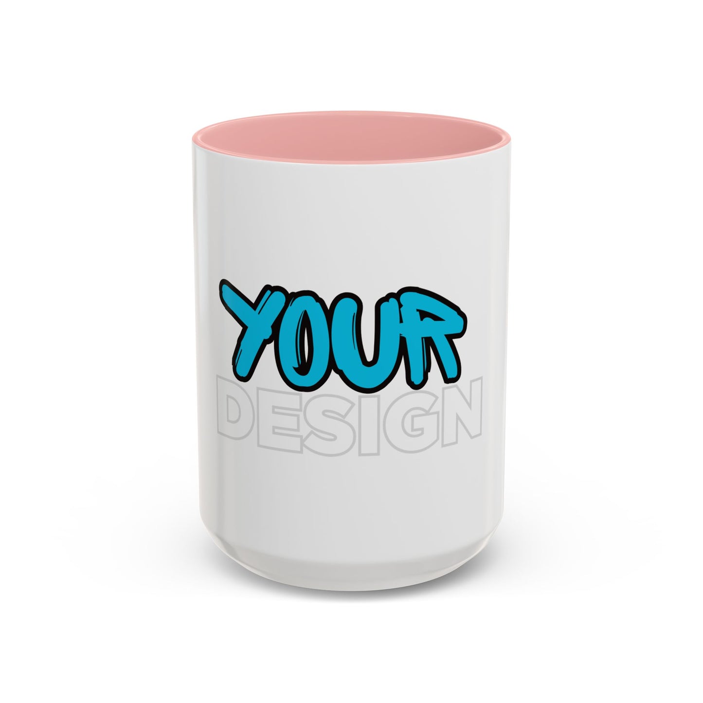 Customizable Accent Coffee Mug