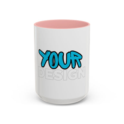 Customizable Accent Coffee Mug