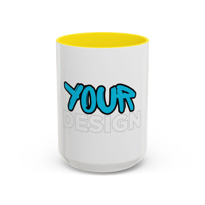 Customizable Accent Coffee Mug