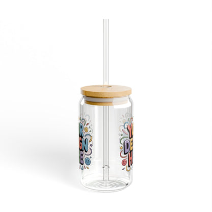 Custom 16oz Sipper Glass