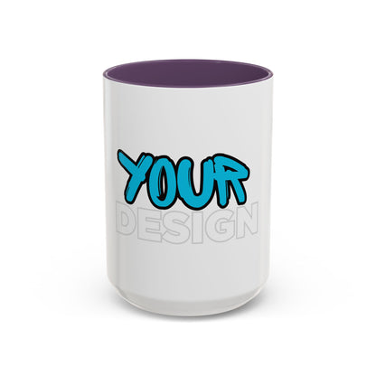 Customizable Accent Coffee Mug