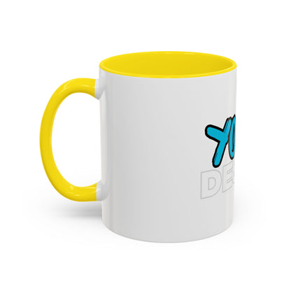 Customizable Accent Coffee Mug