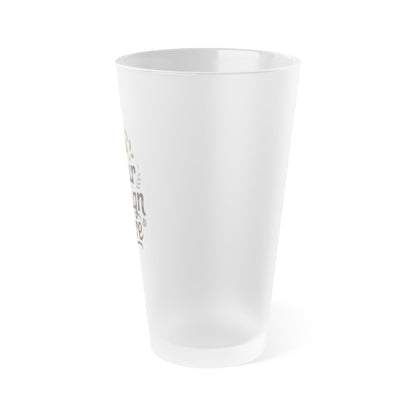 Frosted Pint Glass