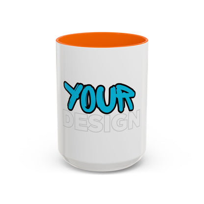 Customizable Accent Coffee Mug