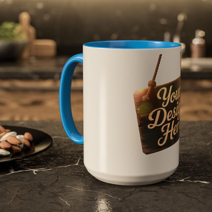 Vibrant Personalized Colorful Mugs