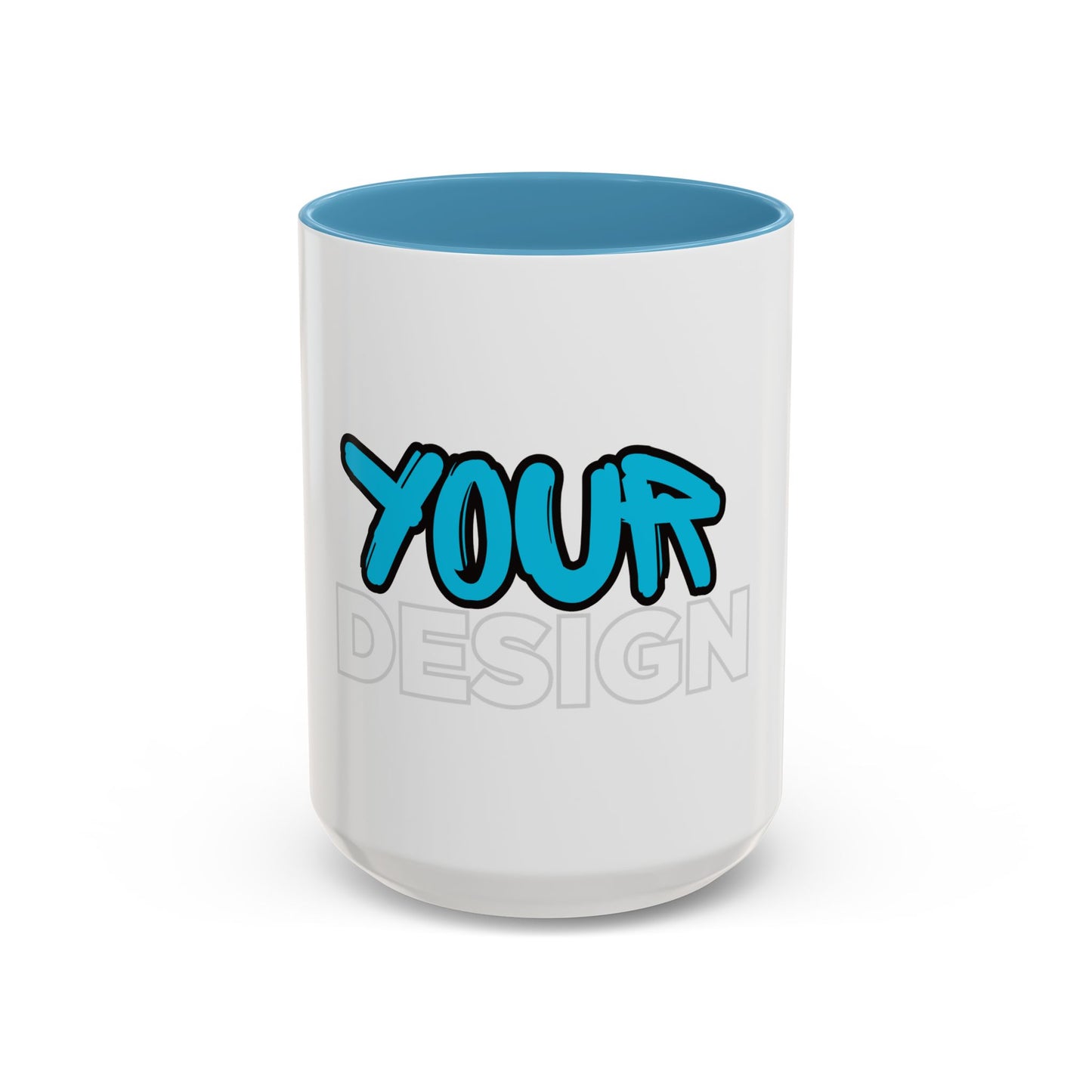 Customizable Accent Coffee Mug