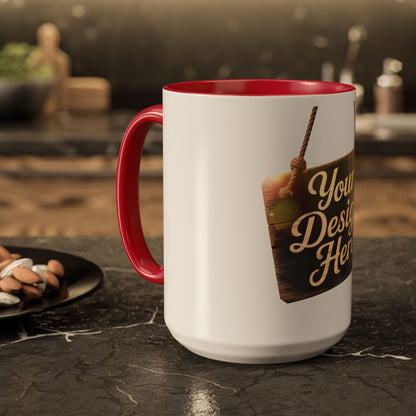 Vibrant Personalized Colorful Mugs