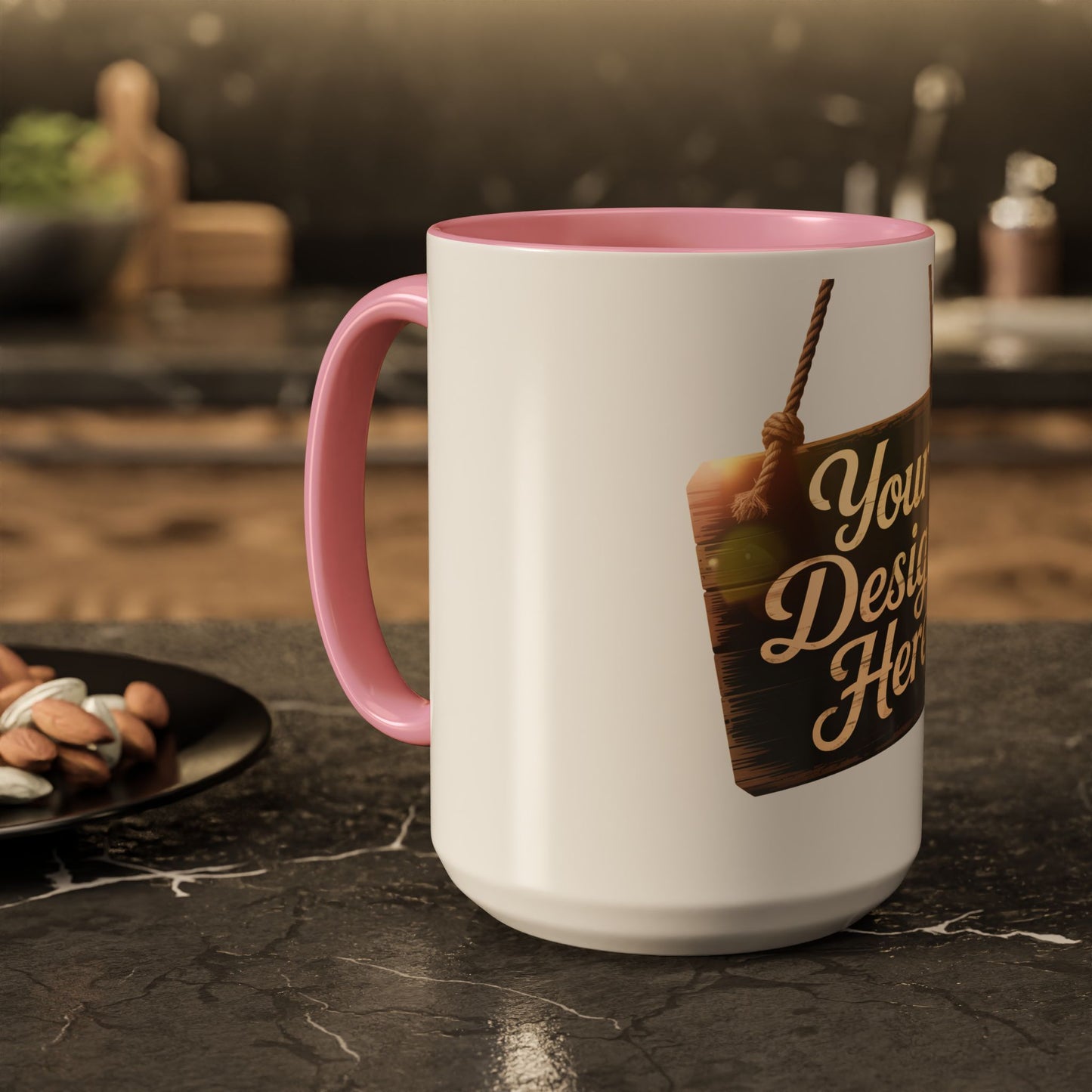 Vibrant Personalized Colorful Mugs