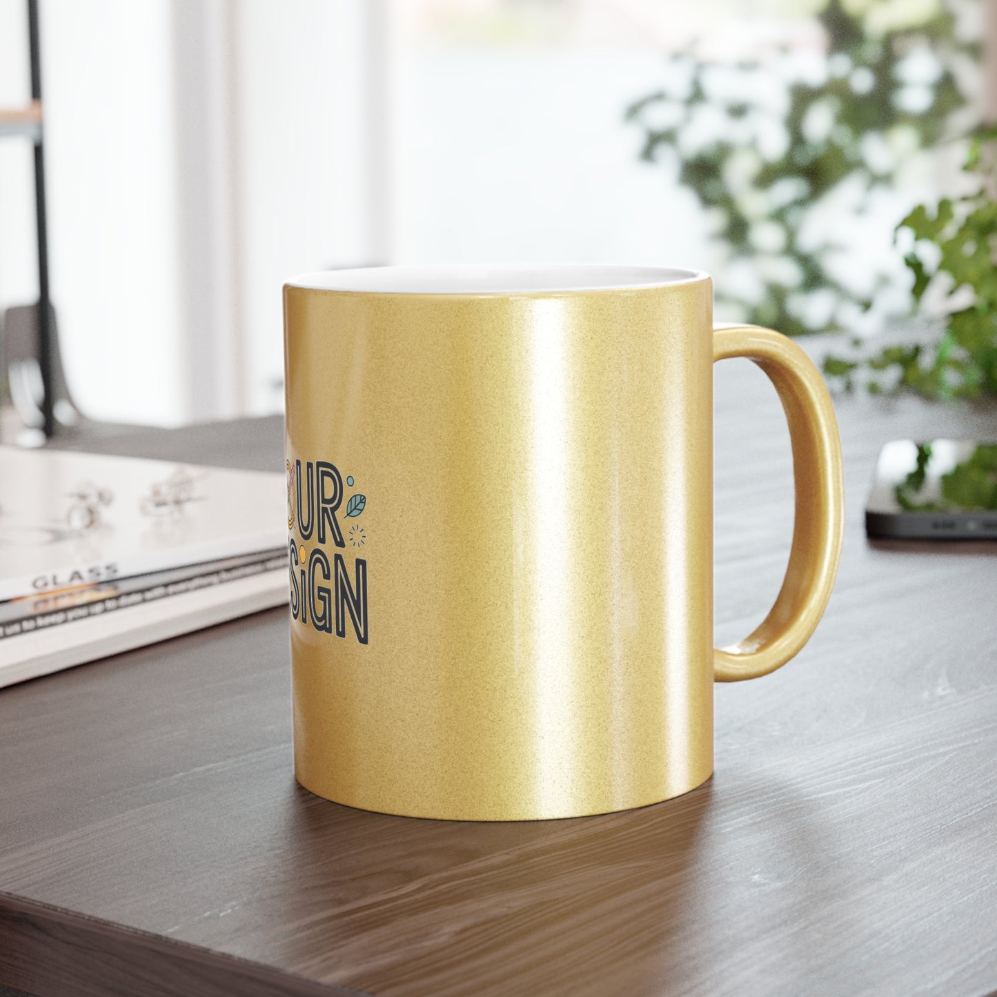 Metallic Coffee Mug