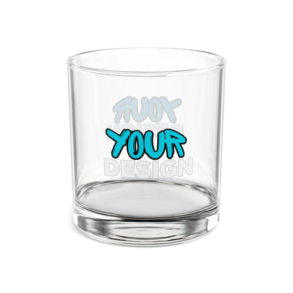 Custom Modern Rocks Glass