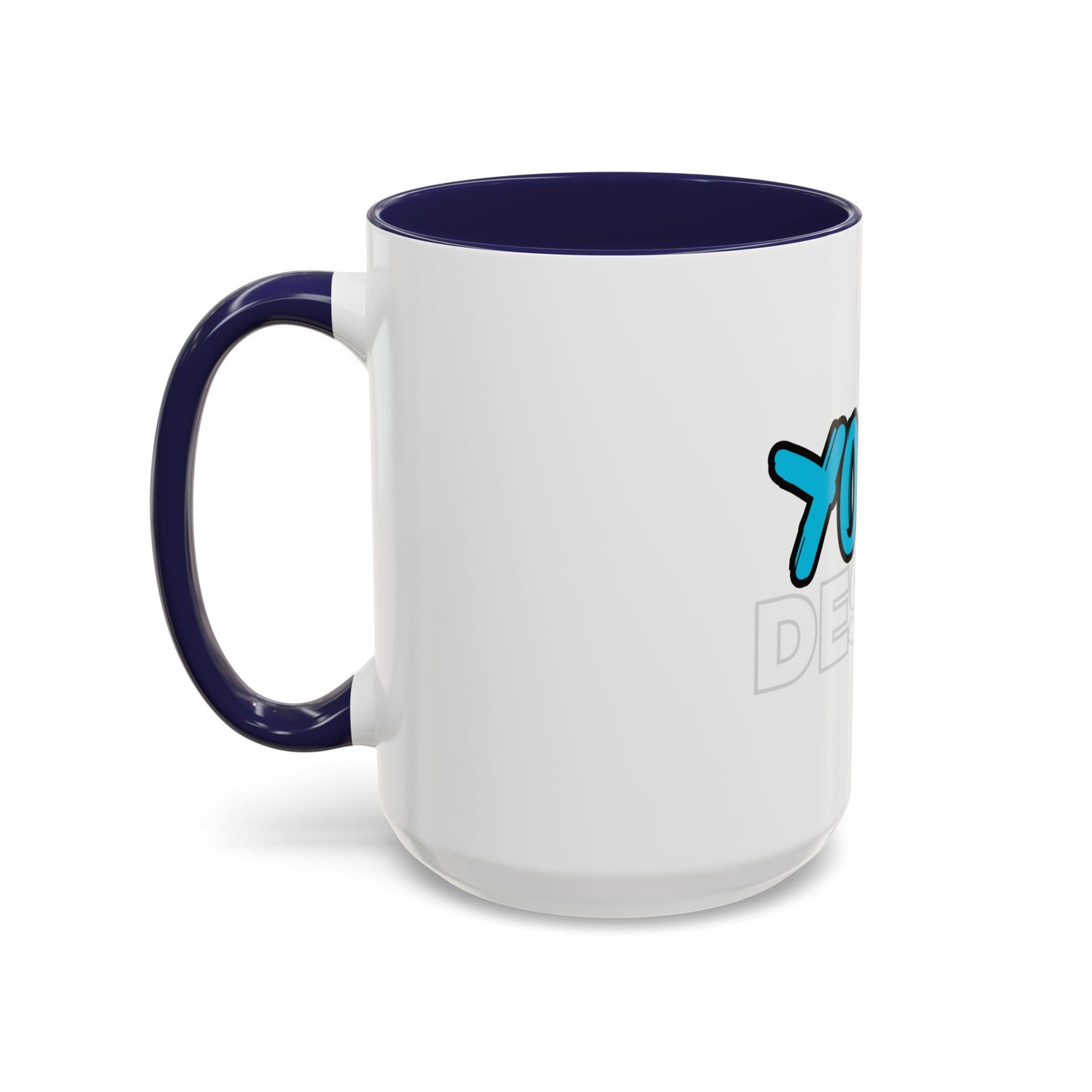 Customizable Accent Coffee Mug