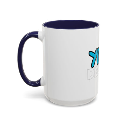 Customizable Accent Coffee Mug