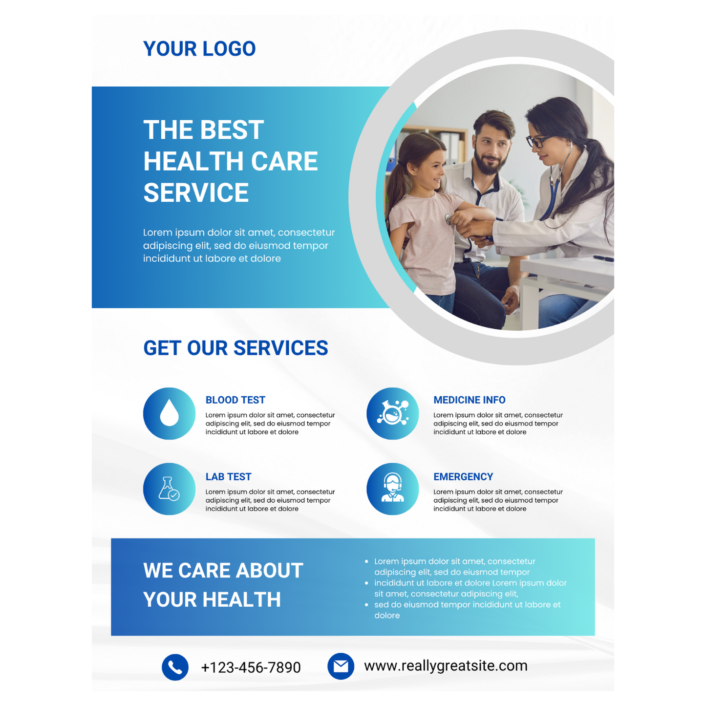 Full-Size Promotional Flyer (8.5" × 11")