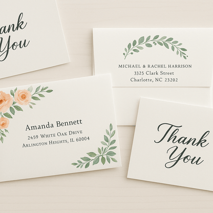 Custom A2 Envelopes (5.75" x 4.375")