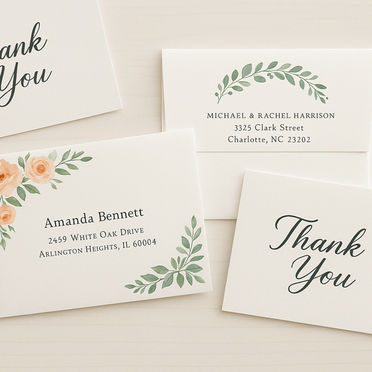 Custom A2 Envelopes (5.75" x 4.375")