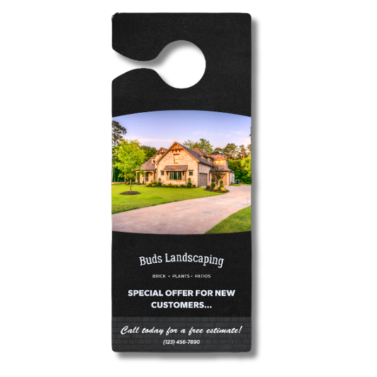 Flexible Plastic Door Hanger (4.5" x 11")