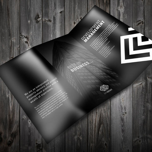 Premium High-Gloss Brochures