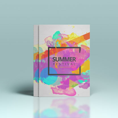 Linen Texture Flyers