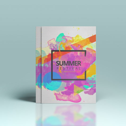 Linen Texture Flyers