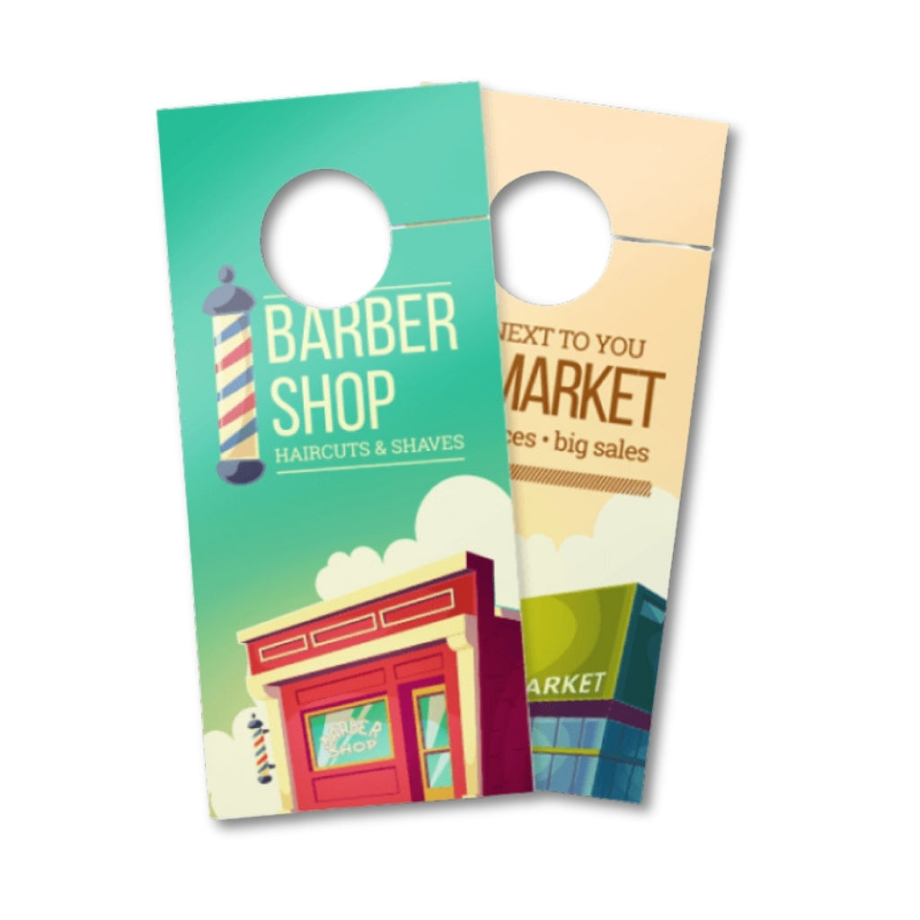 Matte Door Hangers