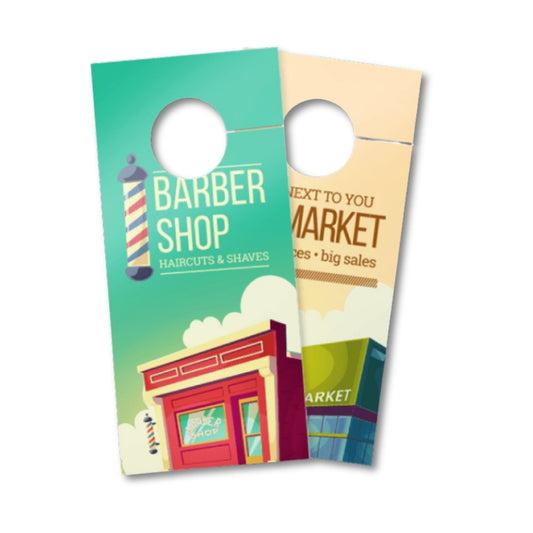 Matte Door Hangers