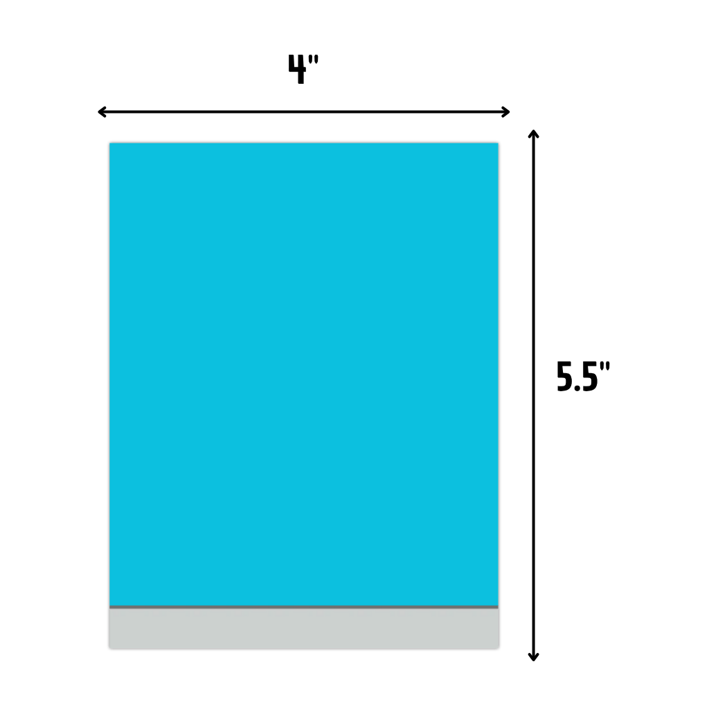 Small Notepad (4" x 5.5")