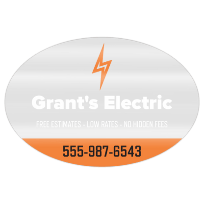 Car Door Decals (18" x 12")