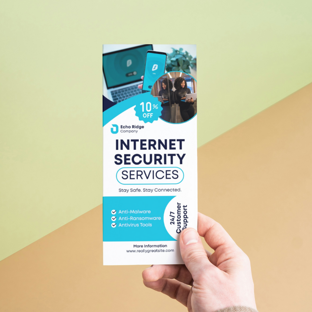 Rack Cards (4″ × 9″)