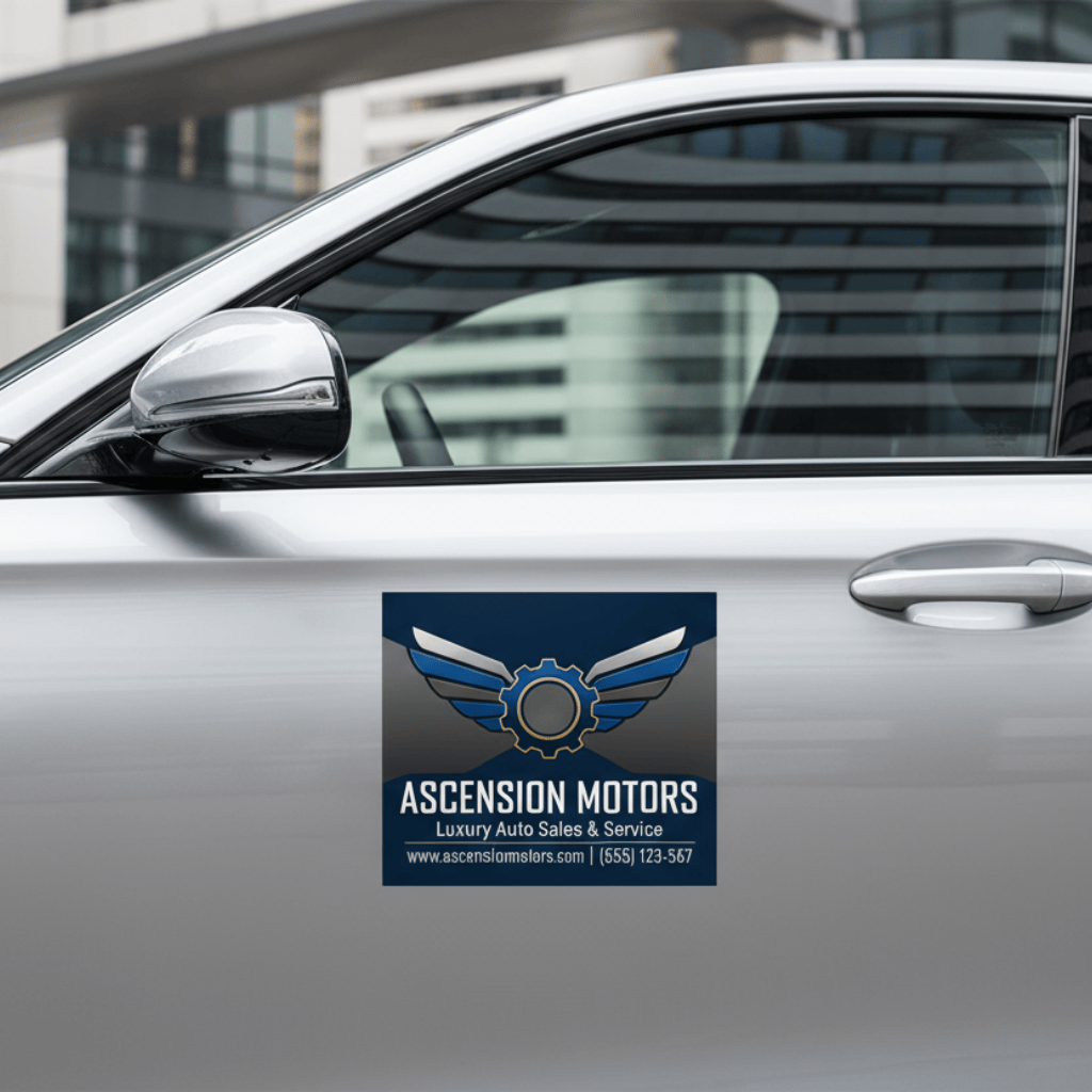 Car Door Decals (12" x 12")