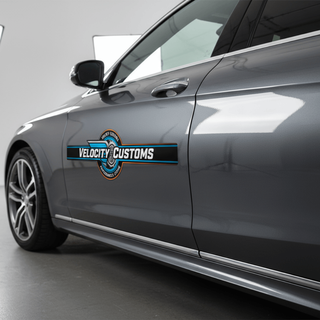 Car Door Decals (40" x 8")