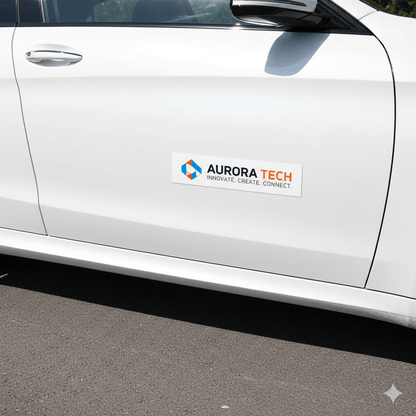 Car Door Decals (11" x 3")