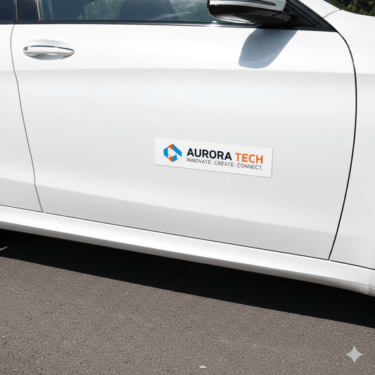 Car Door Decals (11" x 3")