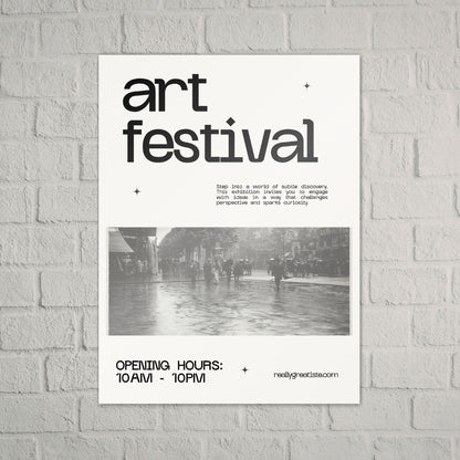 Standard Semi-Gloss Posters