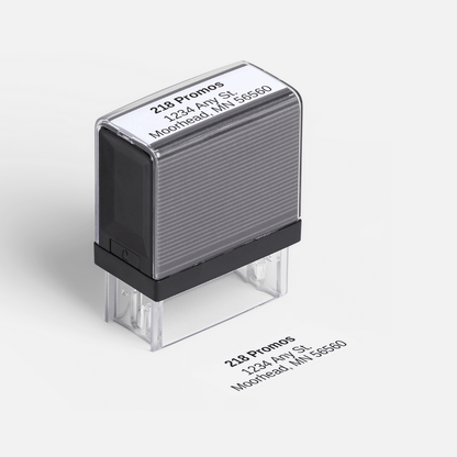 Small Rectangular Self-Inking Stamp