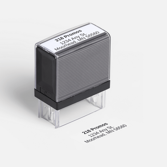 Small Rectangular Self-Inking Stamp