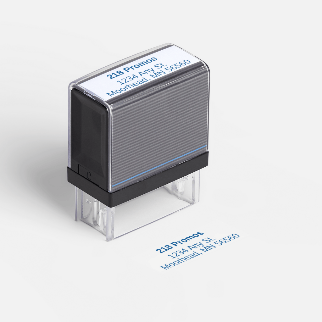 Small Rectangular Self-Inking Stamp