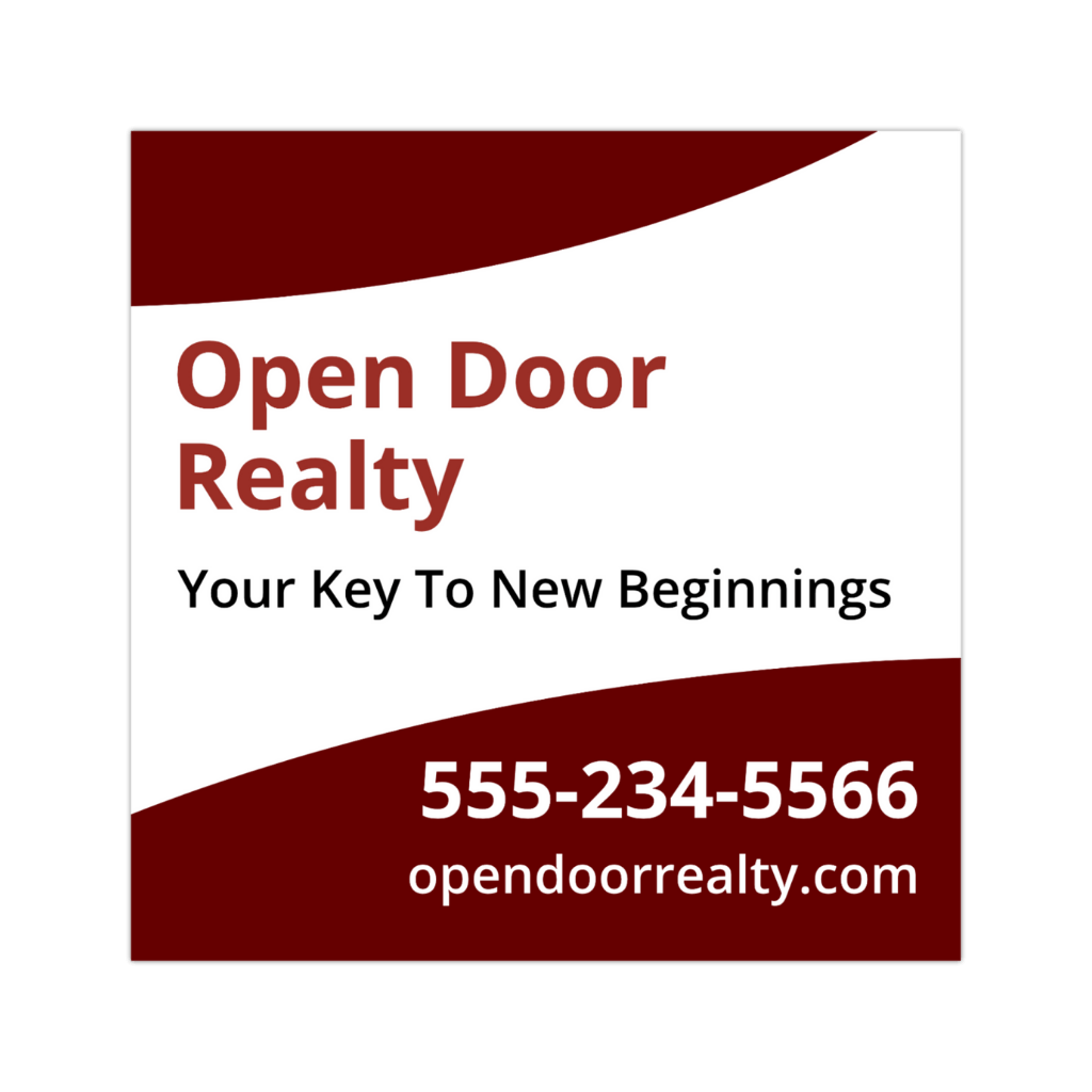 Car Door Decals (24" x 24")