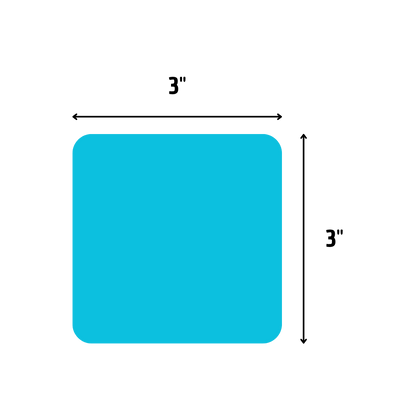 Mini Car Magnets (3" x 3")