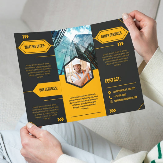 Tri-Fold Brochure (8.5″ × 11″)