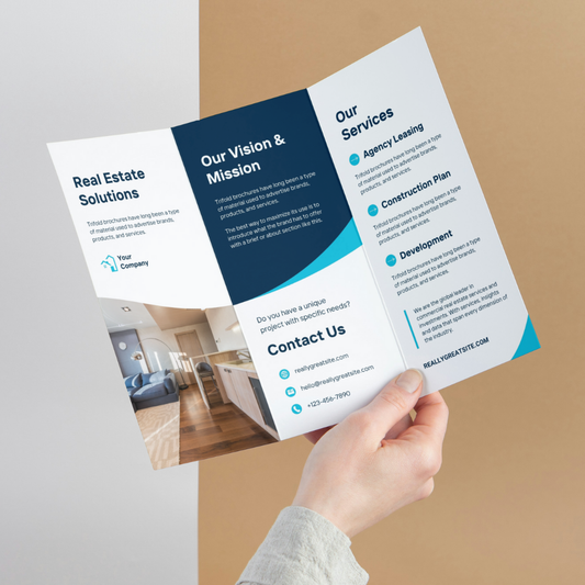 Tri-Fold Brochure (8.5″ × 14″)