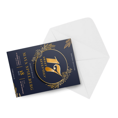 Silver Raised Foil Invitations & Announcements