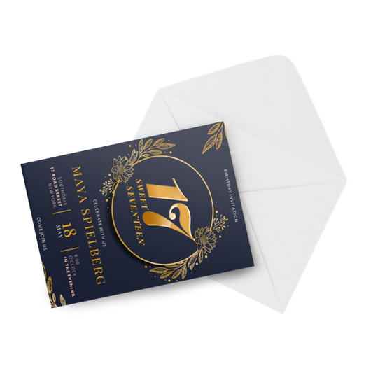 Silver Raised Foil Invitations & Announcements